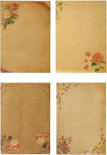 Briefpapier set vintage - briefpapier,