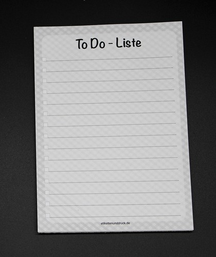 Liste notizblock - do,