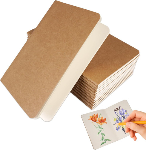 Kraftpapier notizbuch 60 - kraftpapier, a6