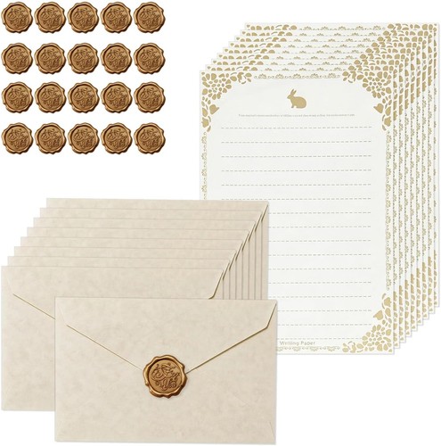 Vintage briefpapier set - briefpapier,