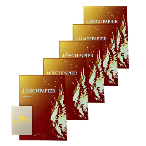 Löschpapier löschblätter - 5x,