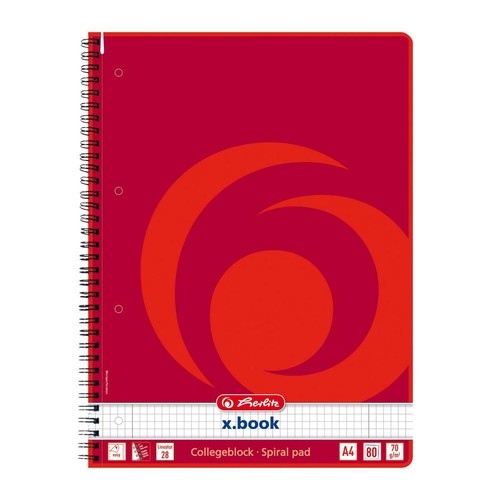 Herlitz collegeblock din a4 - collegeblock, /