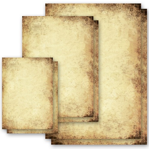 Motiv briefpapier altes papier - altes,