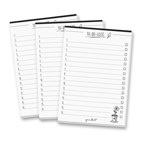 3er set liste - to-do, i