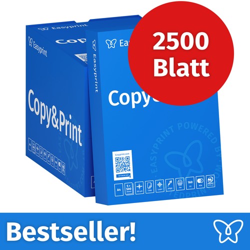 Druckerpapier 2500 blatt - a4,