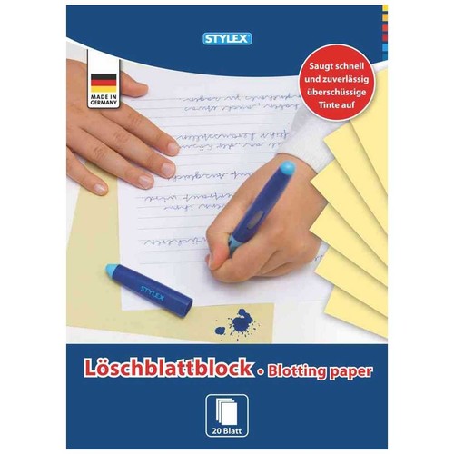 Stylex löschblattblock 20 - a4,