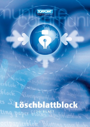 Löschpapier löschblattblock - löschpapier,